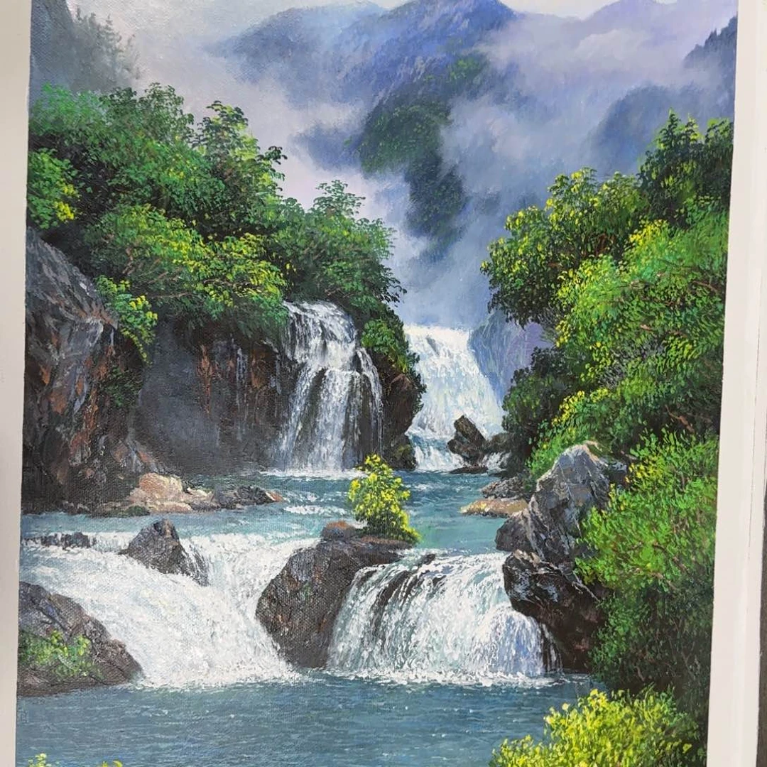 油画加油加油努力加油加油