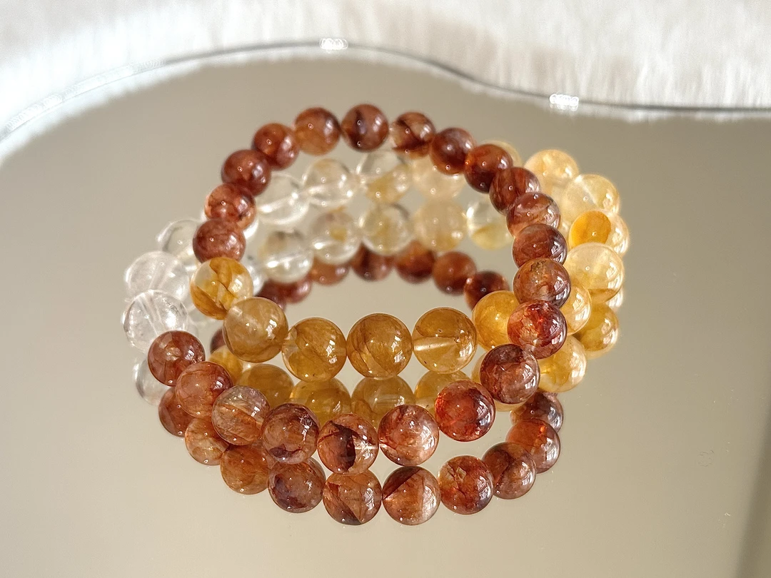 水晶招财手串天然水晶散珠diy补单专用