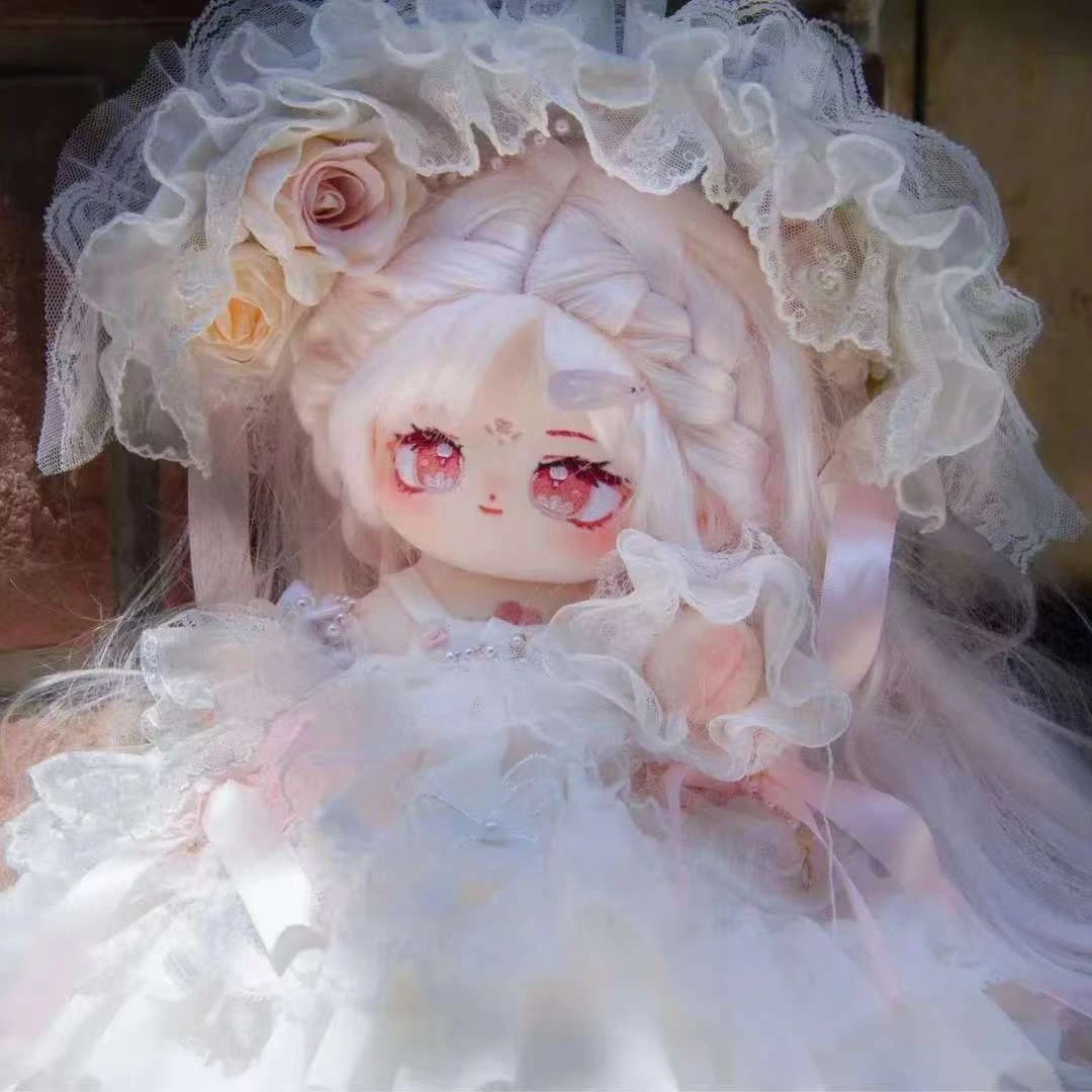 随机棉花娃娃一只