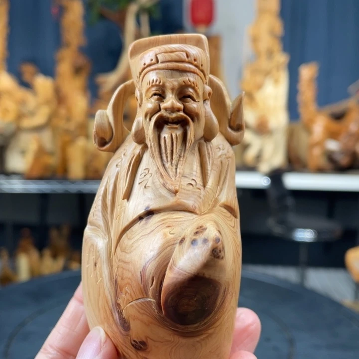 柏木（崖柏）手把件