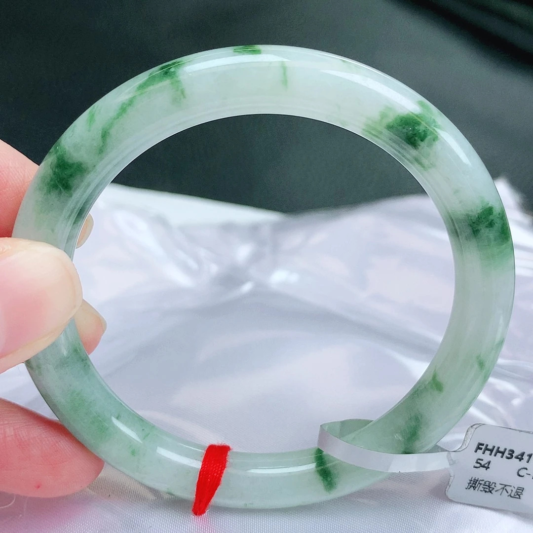 未镶嵌手镯翡翠缅甸天然A货翡翠手镯