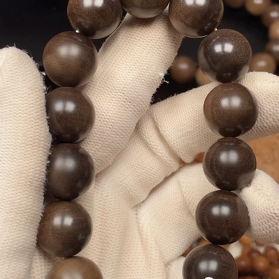 苏***室手串/手链檀香木老山檀香15阴沉