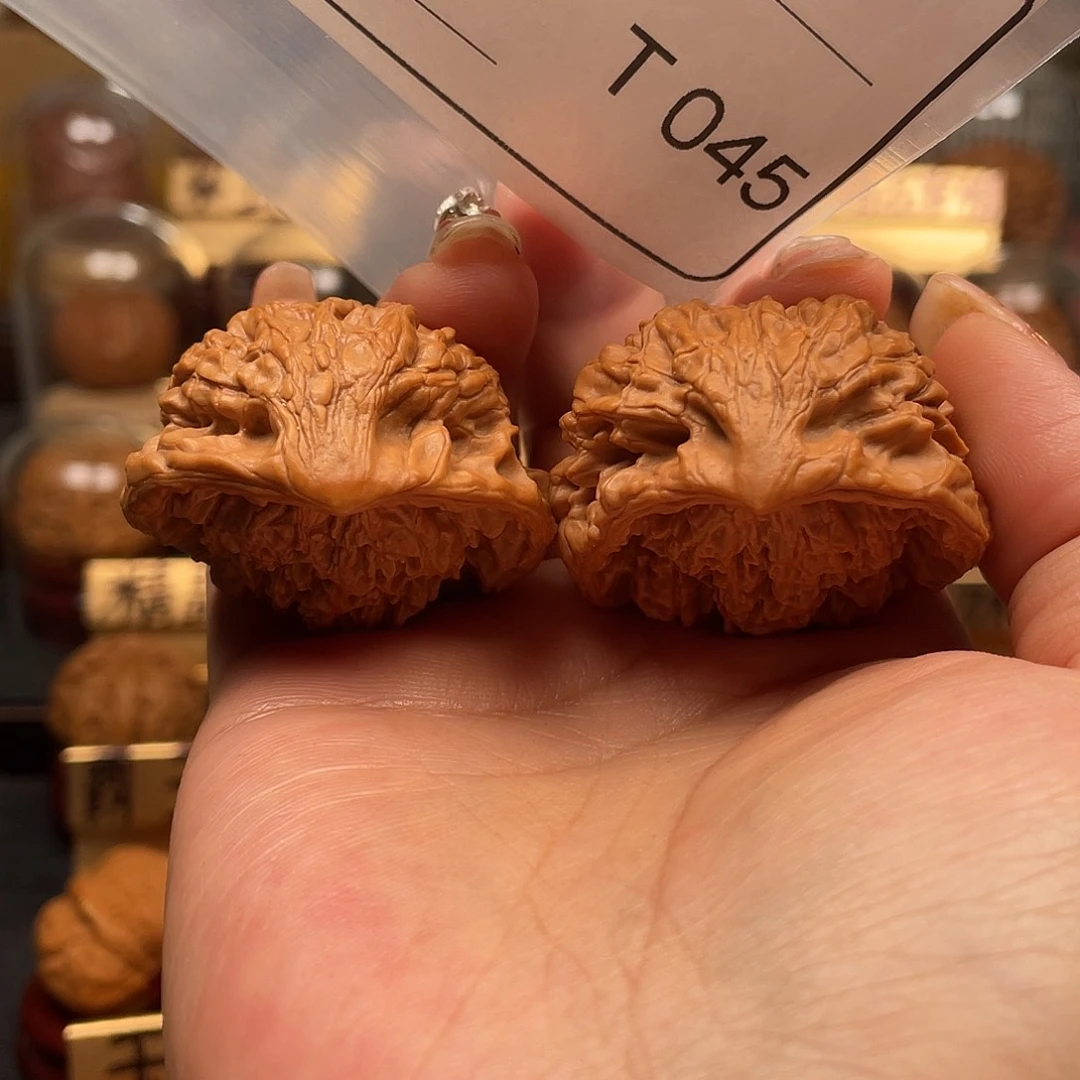 文玩核桃把件秋*蛇王41。045