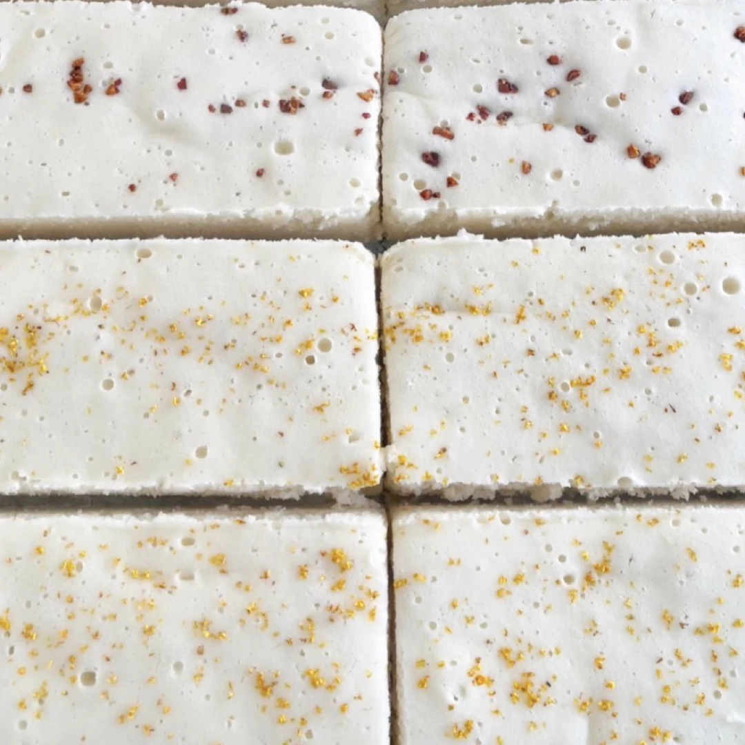 苏北特色主食米糕 软糯微甜 口感弹牙