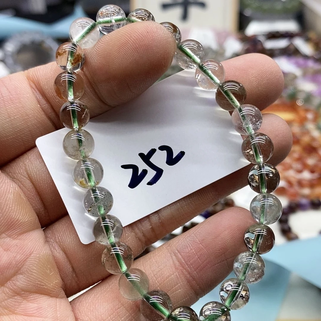 水晶手串未镶嵌天然