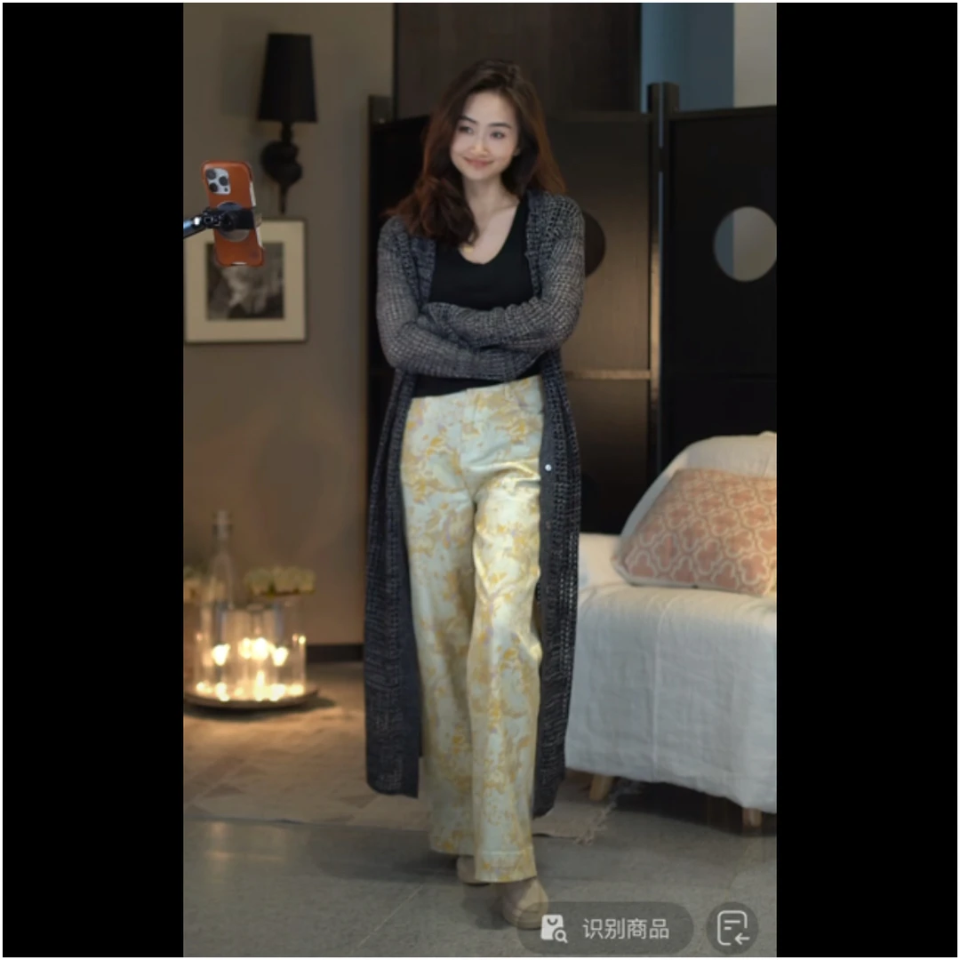 【SHYLOCK FASHION】油画裤360度弹超级绵软九分休闲裤