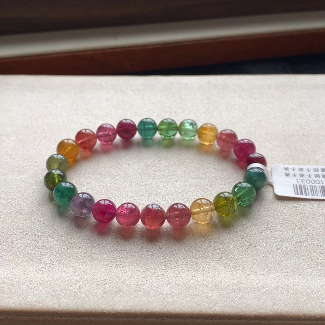 未镶嵌手链碧玺不退换