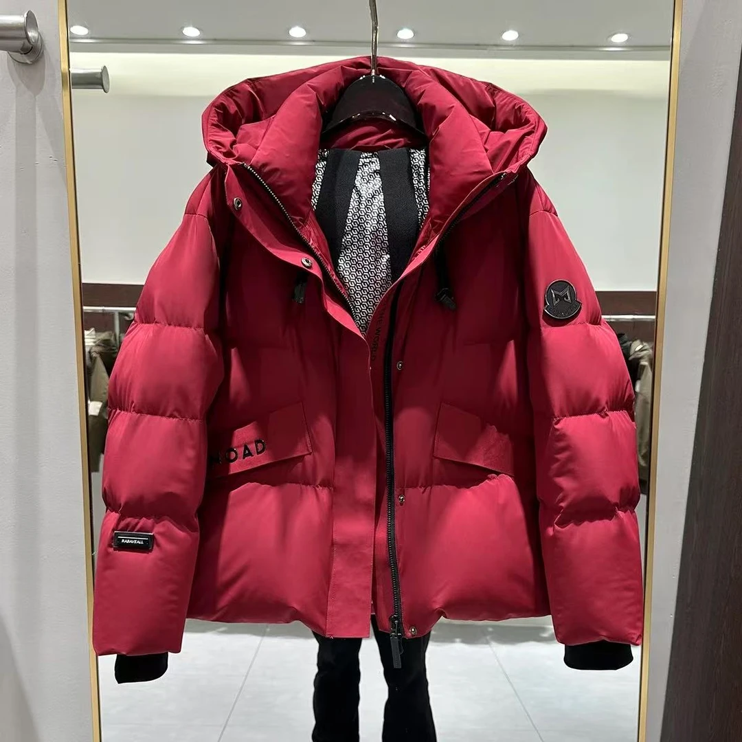 78049羽绒服红色（M衣长67左右）