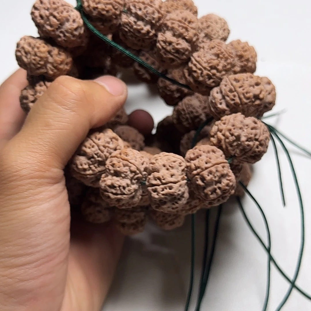 金刚菩提手串24尺寸夹板有隐黄