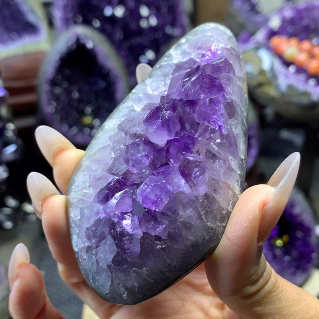 水晶摆件婷未镶嵌