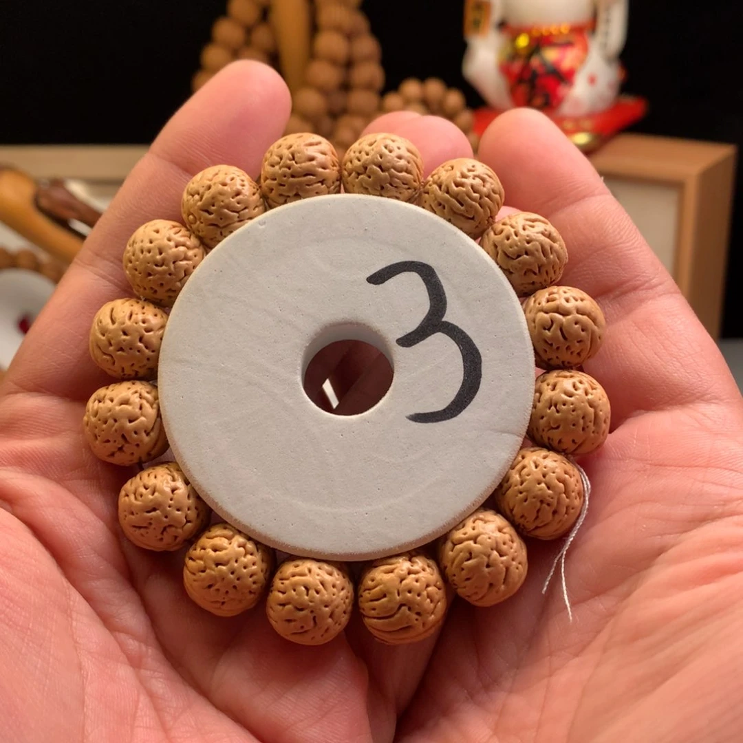 桃核手串【白泽】1.6桃核手串