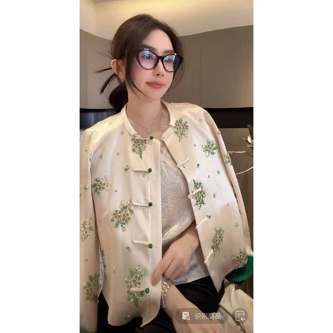 ZHUIMU.【杏雨梨云】新中式国风气质时尚刺绣外套ZM8117