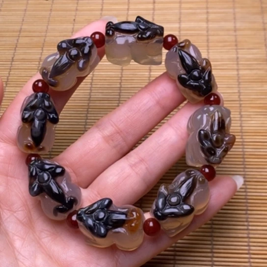 玛瑙/玉髓手链未镶嵌