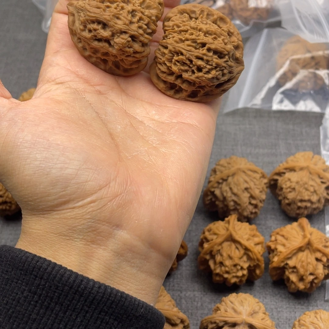 吊坠文玩核桃角疆41