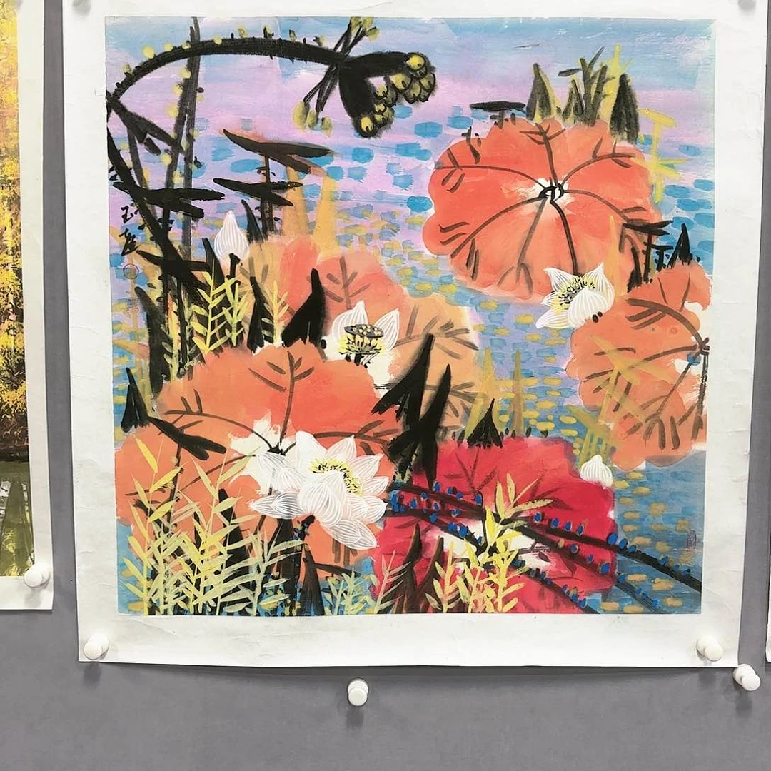 国画国画纯手绘作品请放心去藏