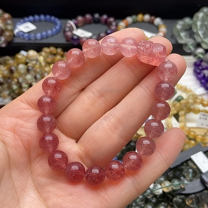 石英质玉手链未镶嵌手串