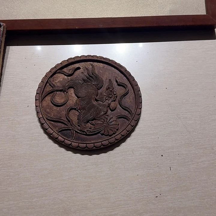 用***7香榧木老木雕等艺术品和