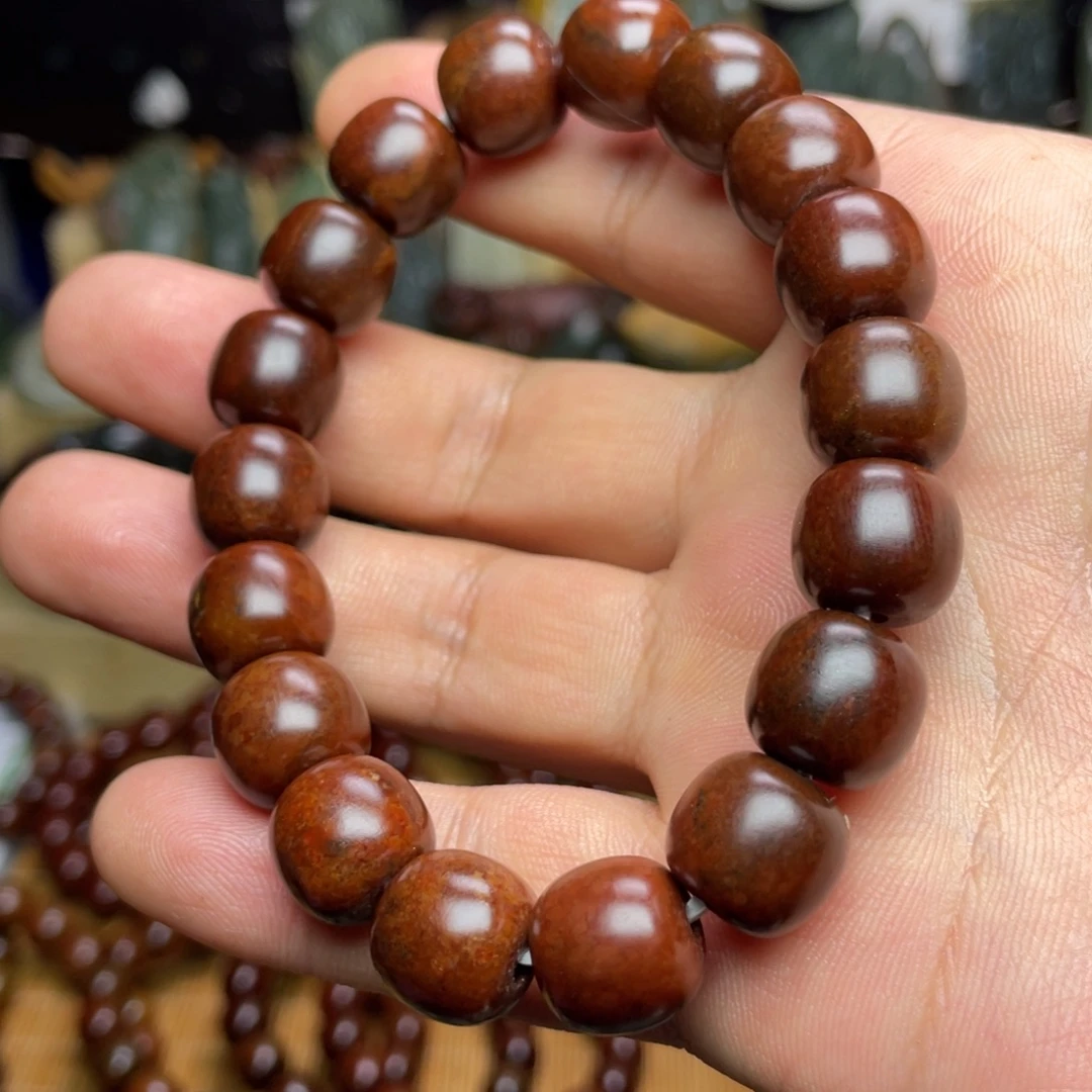 那***g岫岩河磨玉（透闪石质玉）未镶嵌颈饰13×12