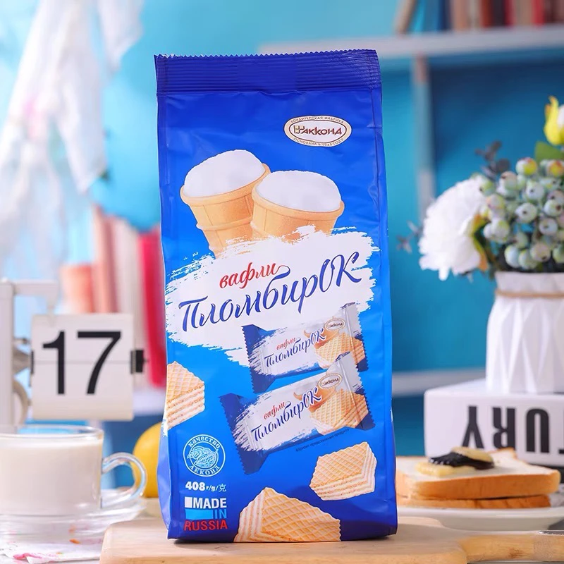 冰激凌味威化饼干