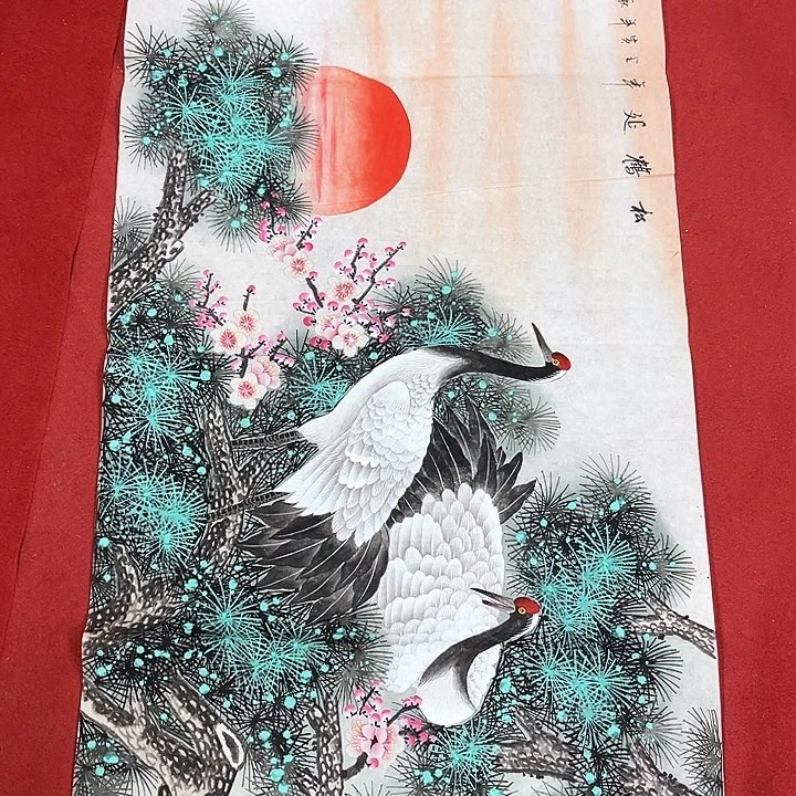 国画手绘国画作品