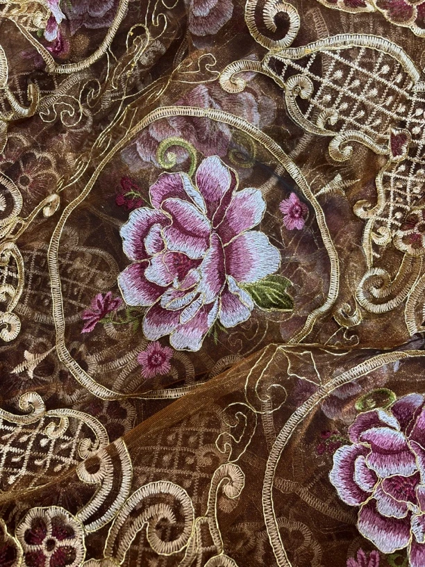 9042 8×2.75 绣花纱