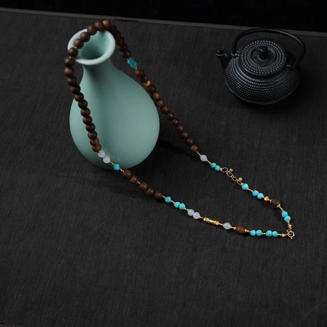 【秋雾】佩洁珠宝*项链*18k金镶嵌