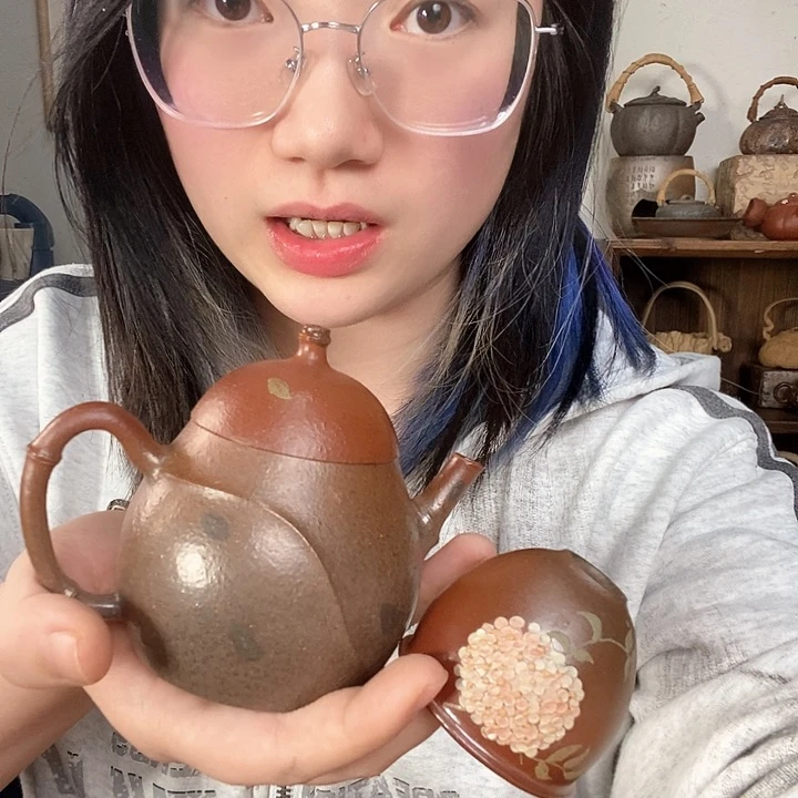 紫砂茶宠柴烧竹韵