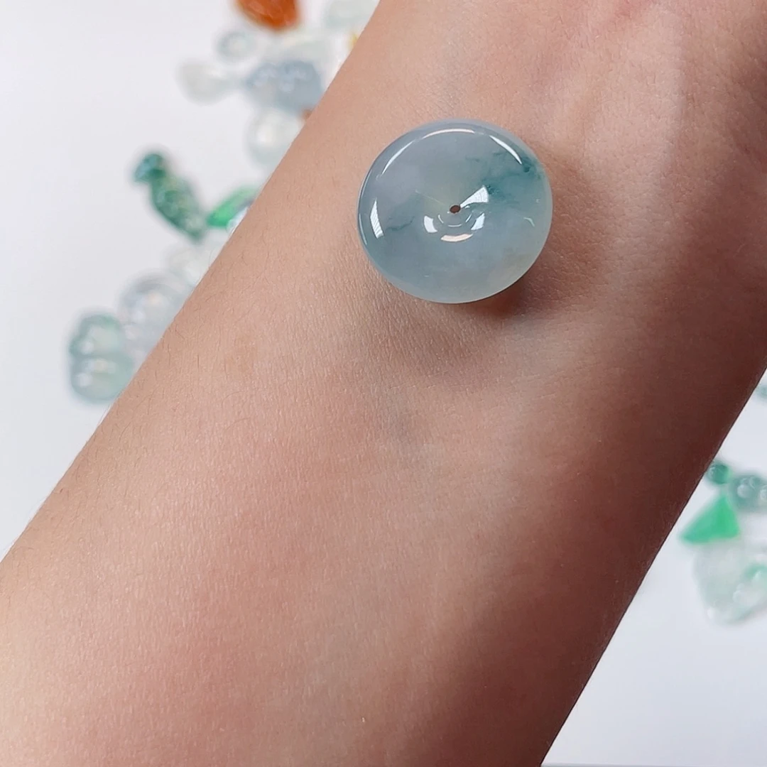 翡翠裸石纯天然A货缅甸翡翠