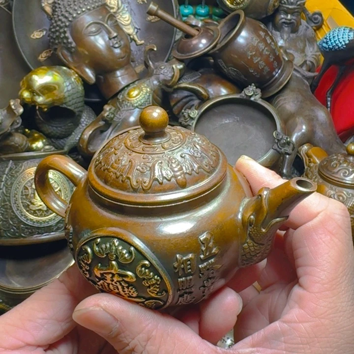 铜器摆件收收藏藏