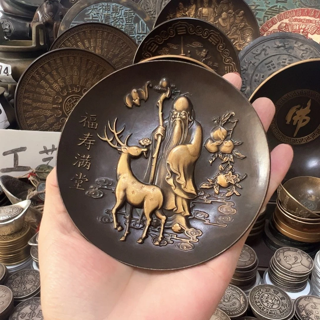 金属复古风格摆件