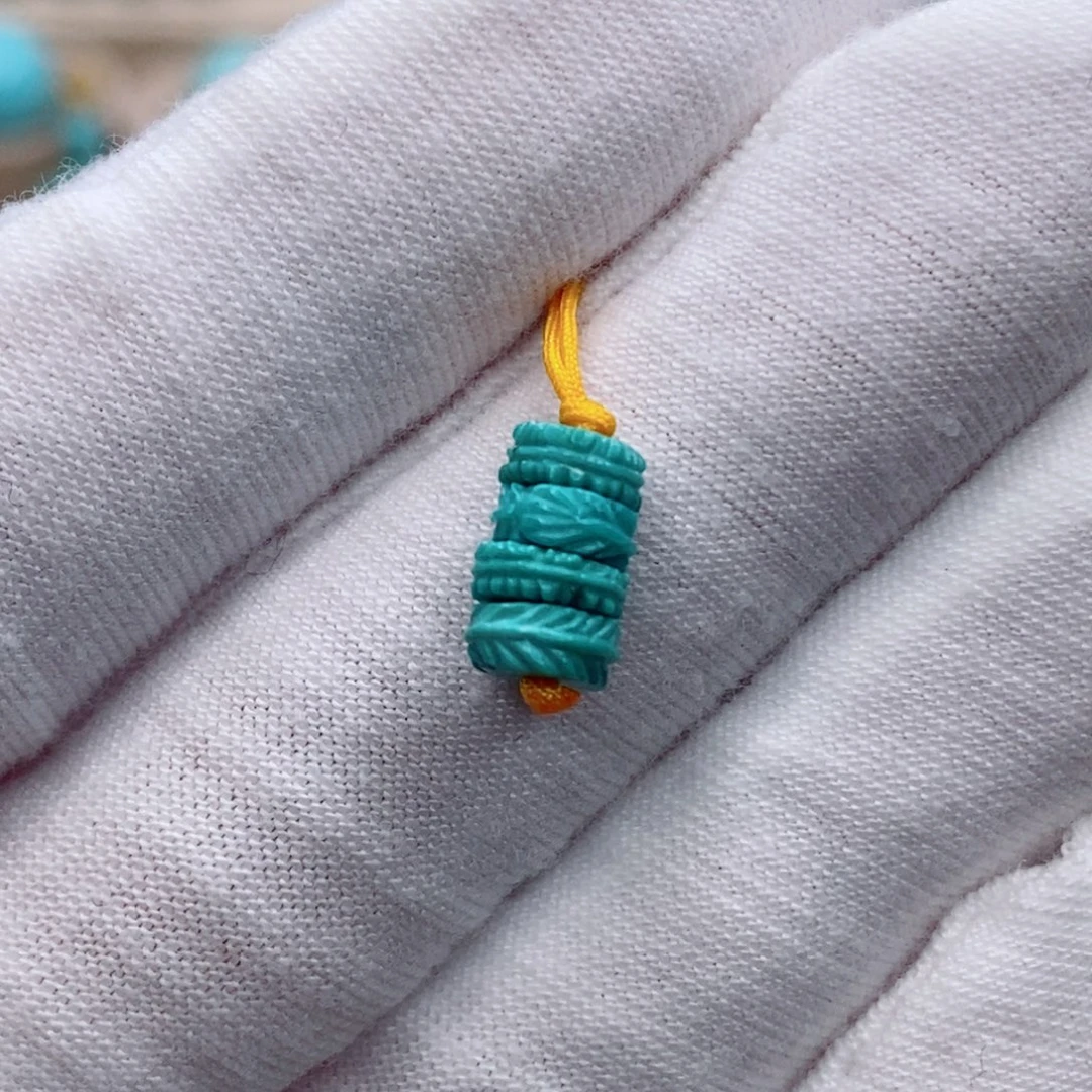 绿松石未镶嵌珠宝奇石5.7mm