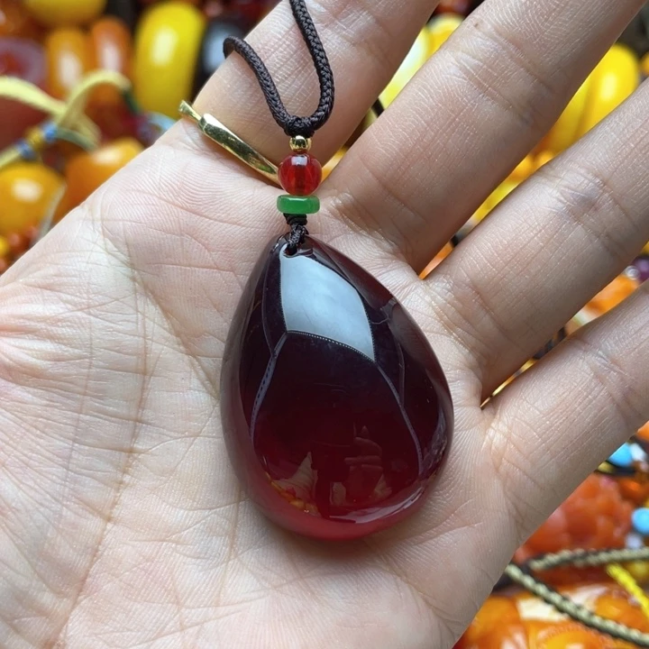 树脂制品123号水滴吊坠