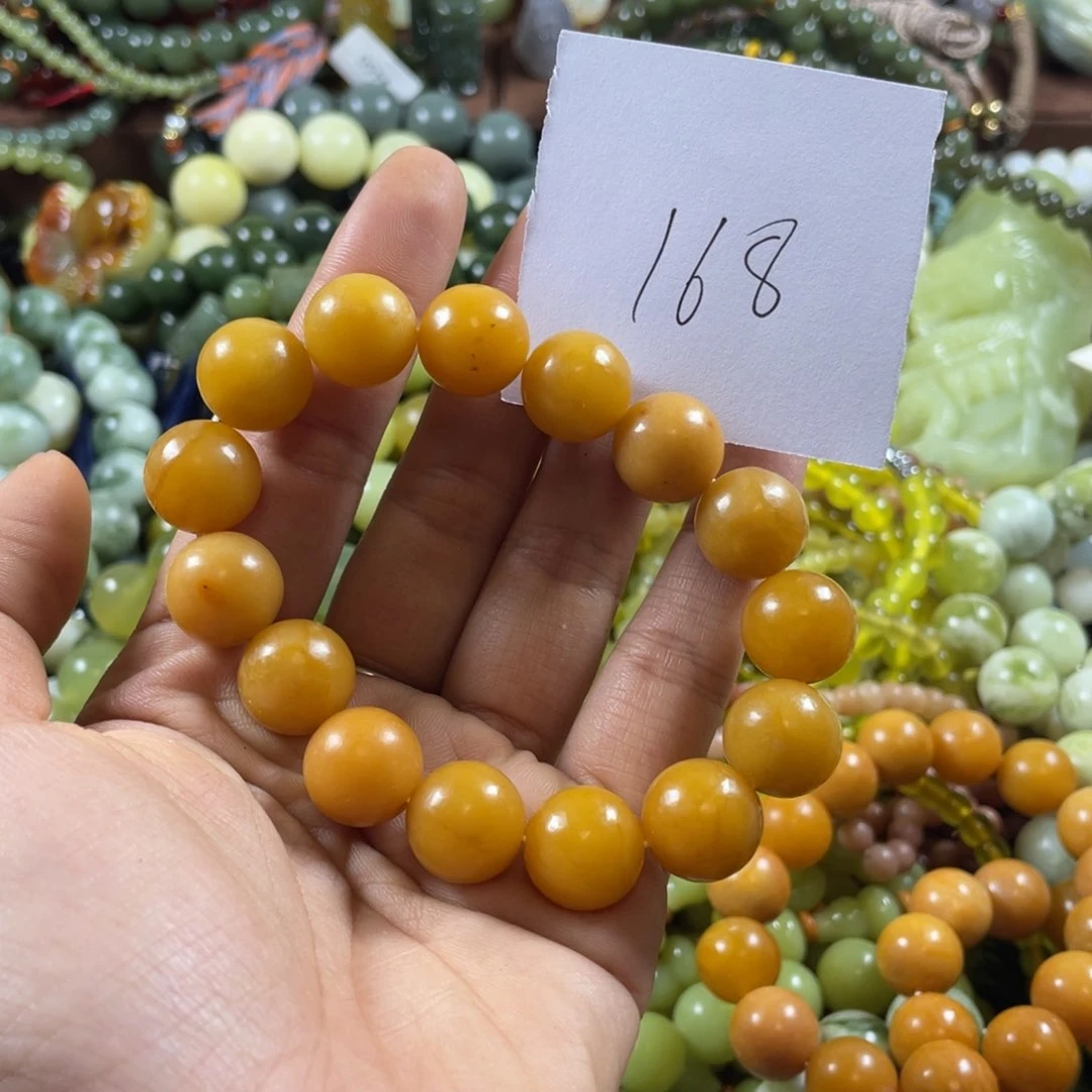 未镶嵌蛇纹石玉手串