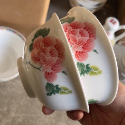 其他瓷5寸碗两个陶瓷