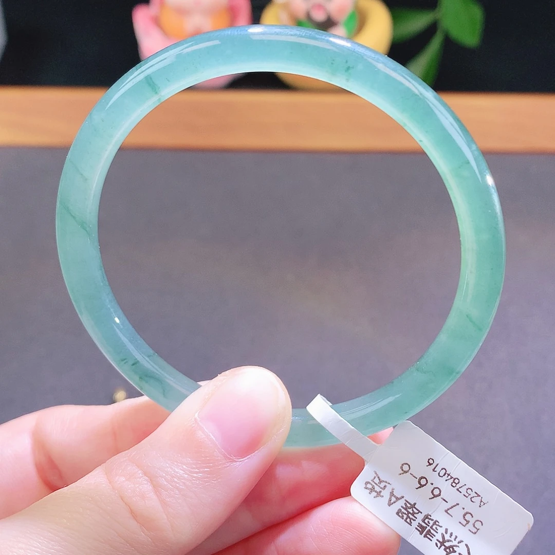 翡翠未镶嵌手镯天然翡翠