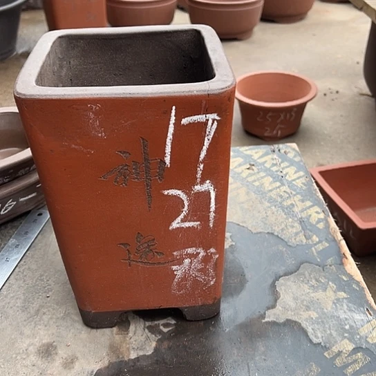 紫砂花盆透气花盆