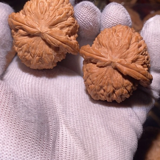 文玩核桃把件东**.闷白全品