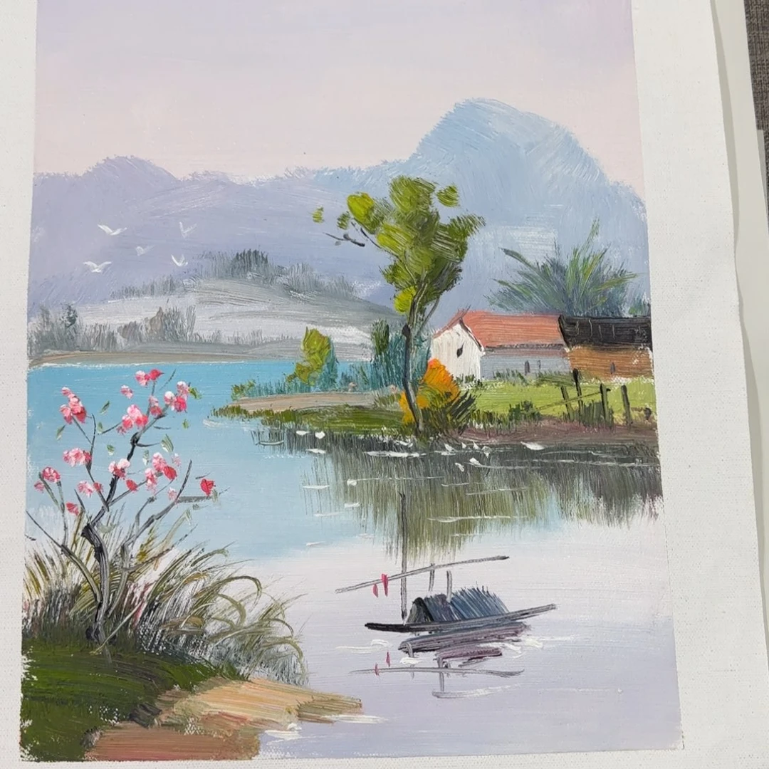 油画我想要的生活方式是