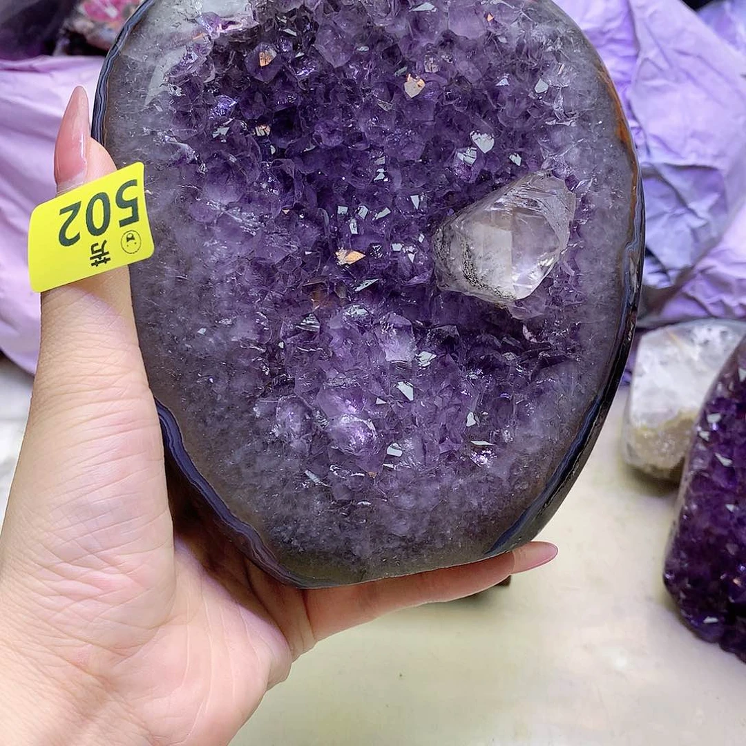 未镶嵌紫晶大型摆件（非配饰）