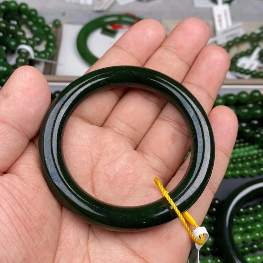 未镶嵌手镯和田玉（碧玉）54-60