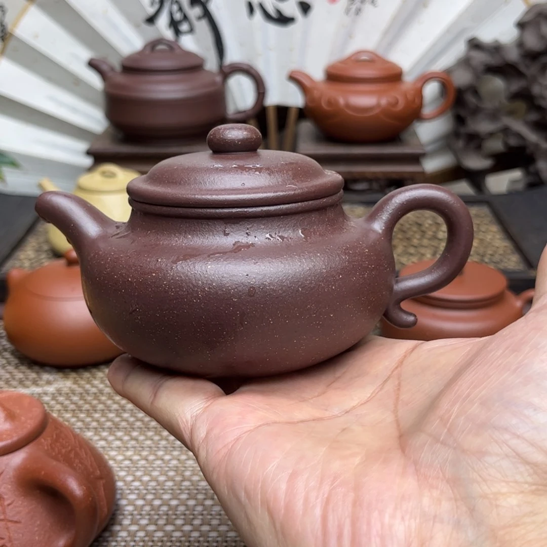 魔***叔茶壶紫砂黄龙山大水潭天青泥全手工制作