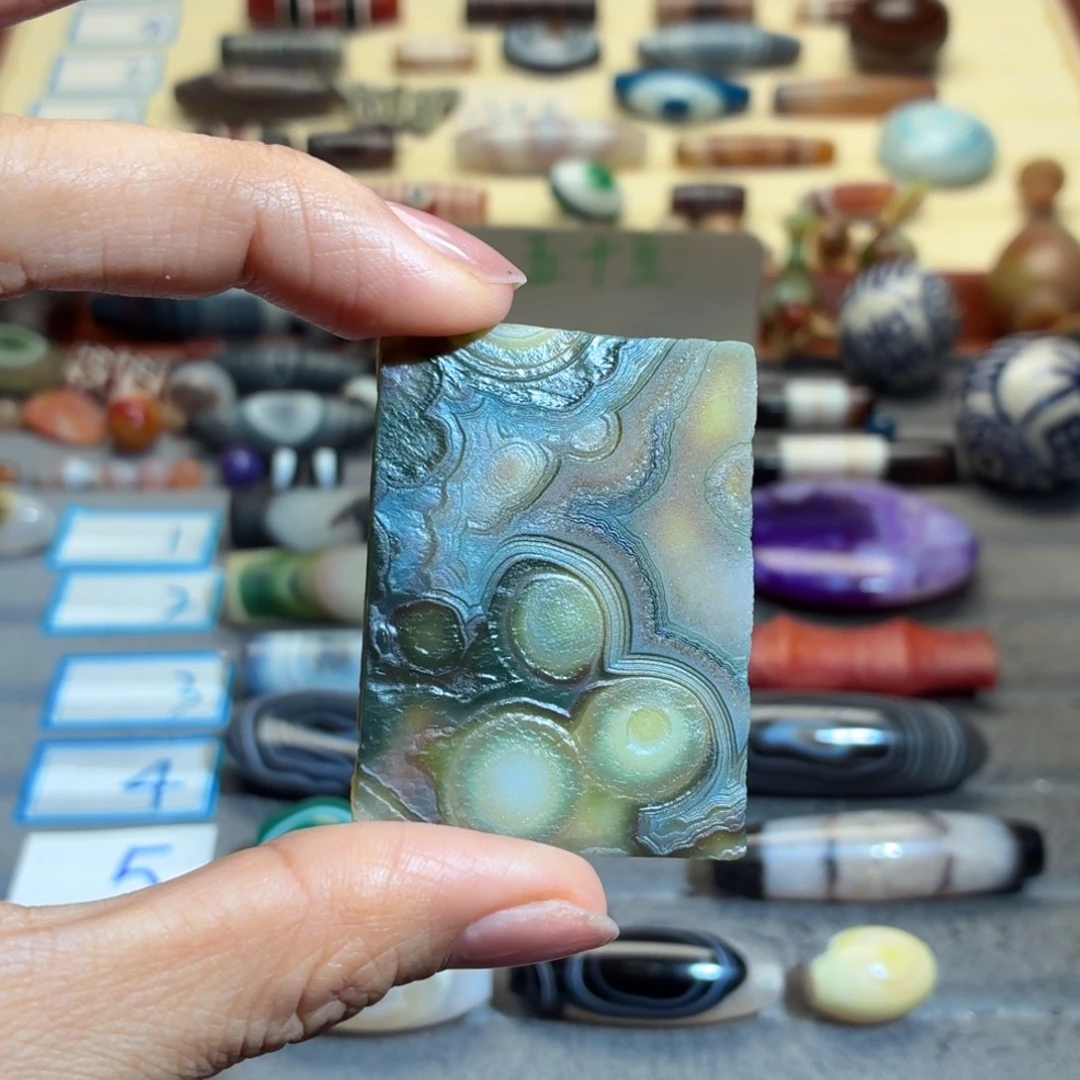 巴***辣玛瑙/玉髓合金颈饰