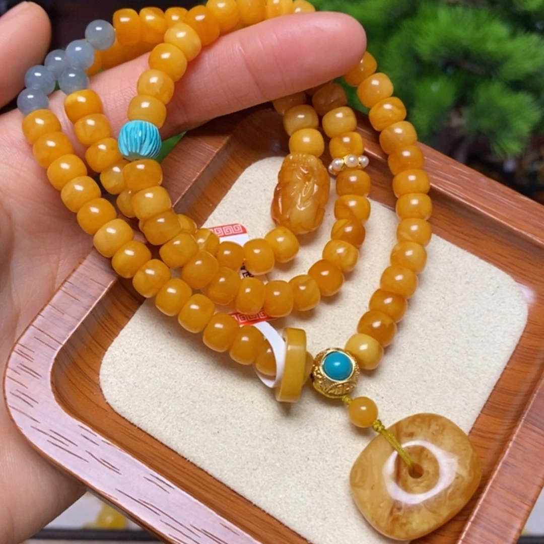 【闪购商品】手链蜜蜡未镶嵌手串