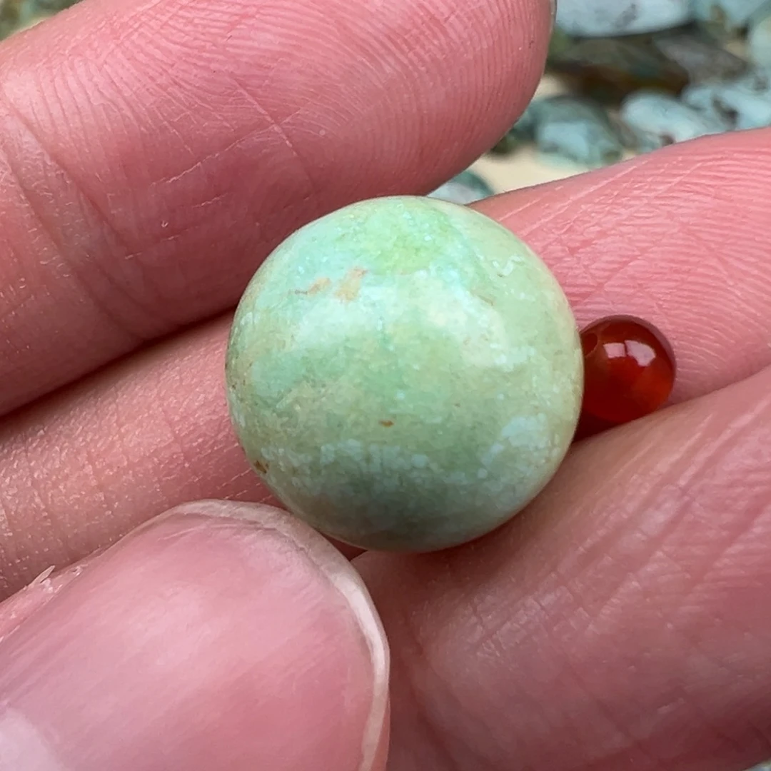 南红玛瑙配饰未镶嵌卡13.6