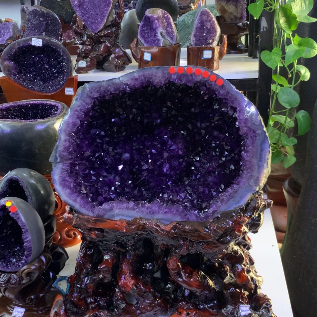 水晶大型摆件（非配饰）未镶嵌莹