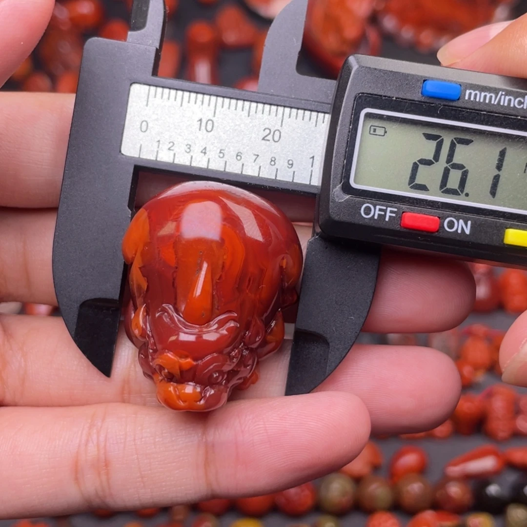 南红玛瑙未镶嵌配饰