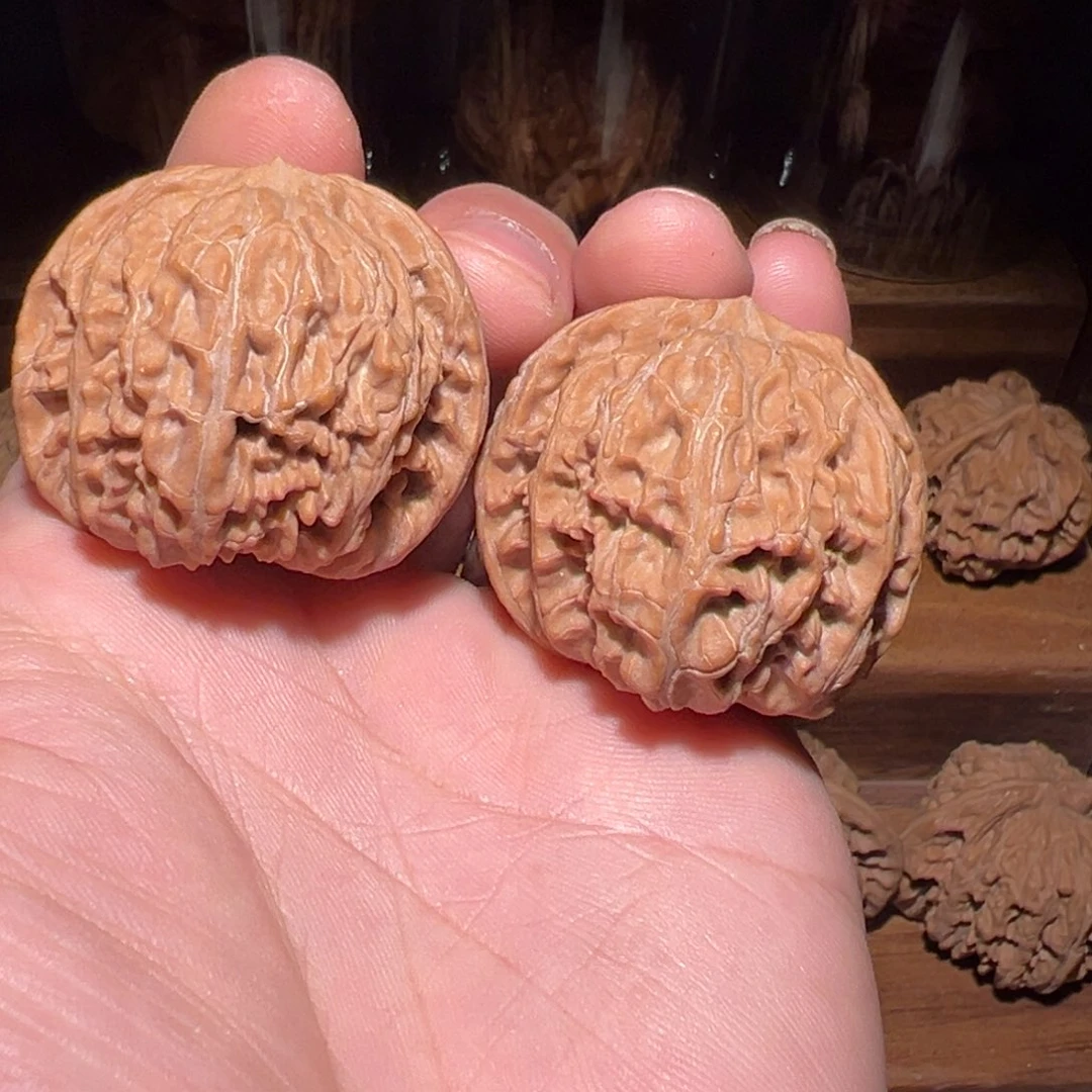 把件文玩核桃40尺全品正磨