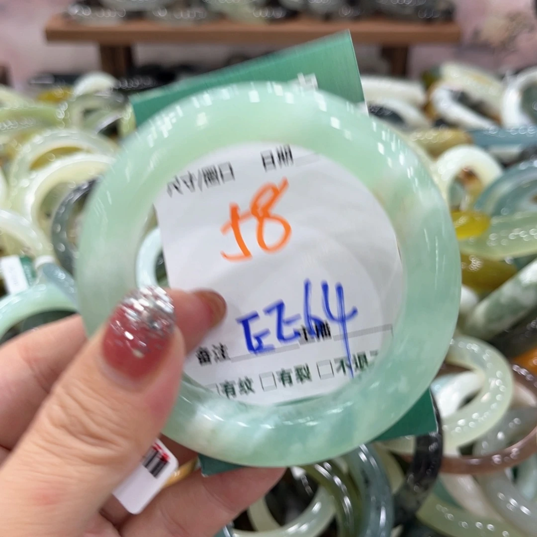未镶嵌蛇纹石玉手镯手镯