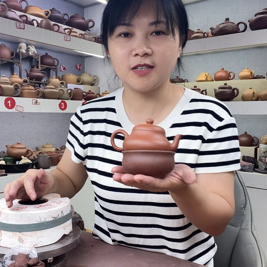 茶壶紫砂君德100毫升红降0添加