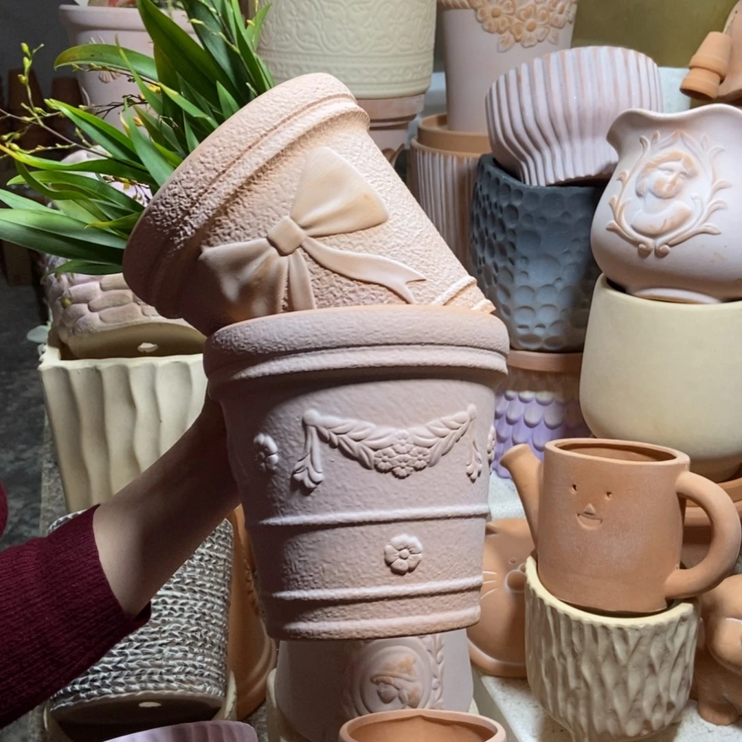 16×15雾化蝴蝶盆+麦穗花 2个